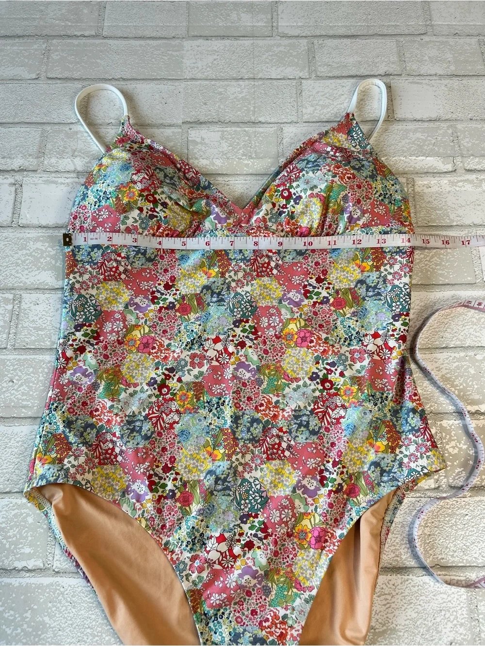JCrew Floral One-Piece Swimsuit Beach Vacation